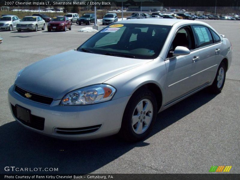 Silverstone Metallic / Ebony Black 2007 Chevrolet Impala LT