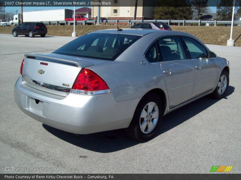 Silverstone Metallic / Ebony Black 2007 Chevrolet Impala LT