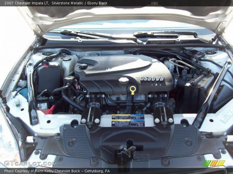 Silverstone Metallic / Ebony Black 2007 Chevrolet Impala LT