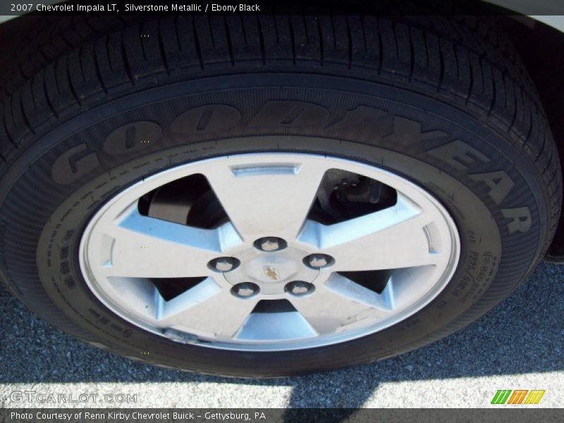 Silverstone Metallic / Ebony Black 2007 Chevrolet Impala LT