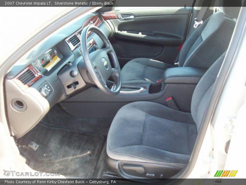 Silverstone Metallic / Ebony Black 2007 Chevrolet Impala LT