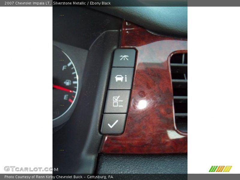 Silverstone Metallic / Ebony Black 2007 Chevrolet Impala LT