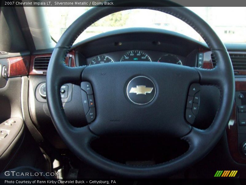 Silverstone Metallic / Ebony Black 2007 Chevrolet Impala LT