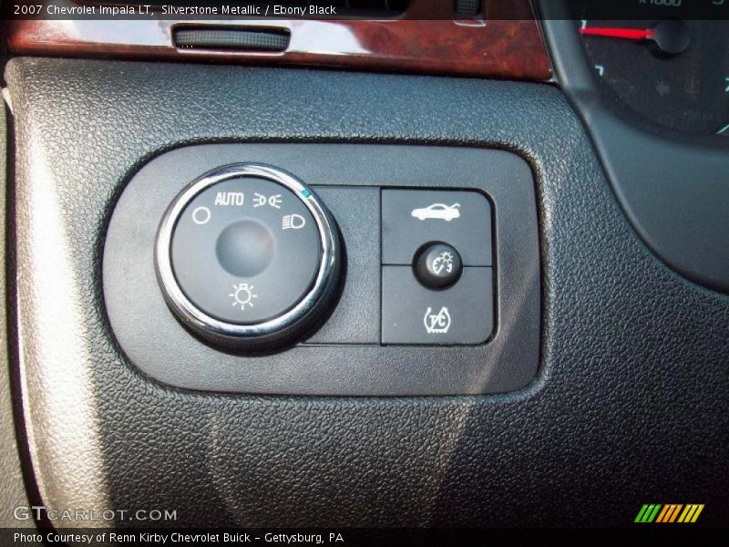 Silverstone Metallic / Ebony Black 2007 Chevrolet Impala LT