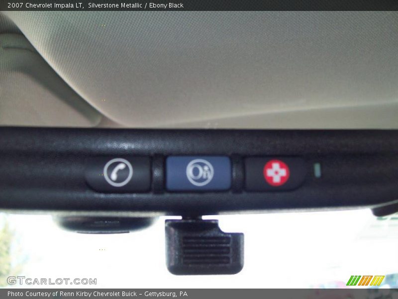 Silverstone Metallic / Ebony Black 2007 Chevrolet Impala LT