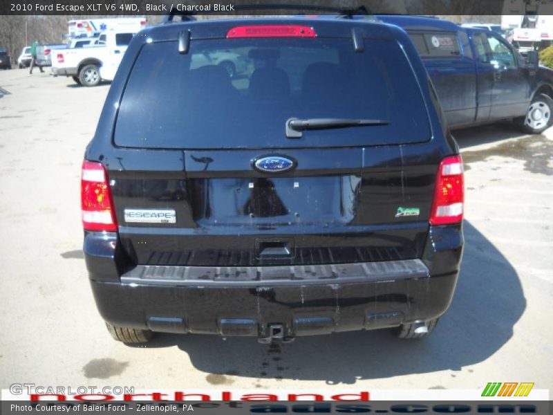 Black / Charcoal Black 2010 Ford Escape XLT V6 4WD