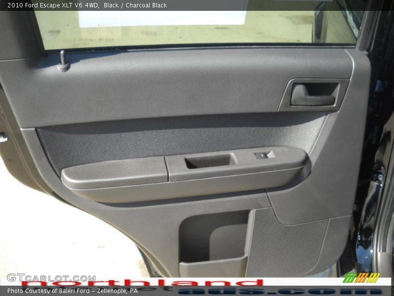Black / Charcoal Black 2010 Ford Escape XLT V6 4WD