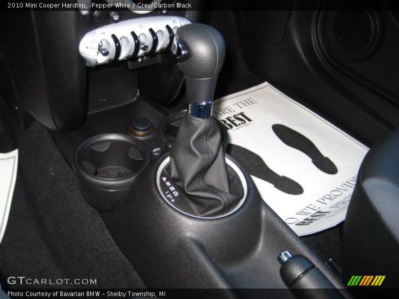 Pepper White / Grey/Carbon Black 2010 Mini Cooper Hardtop