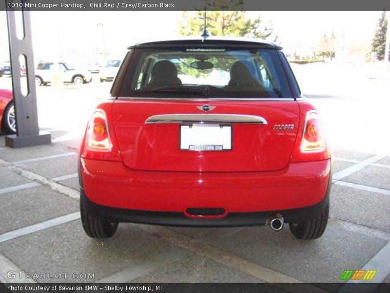 Chili Red / Grey/Carbon Black 2010 Mini Cooper Hardtop