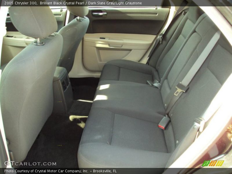 Brilliant Black Crystal Pearl / Dark Slate Gray/Light Graystone 2005 Chrysler 300