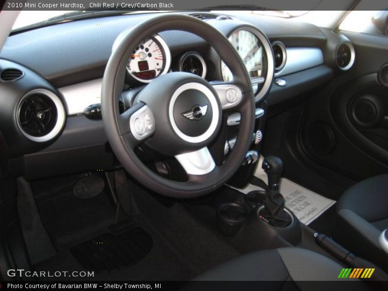 Chili Red / Grey/Carbon Black 2010 Mini Cooper Hardtop