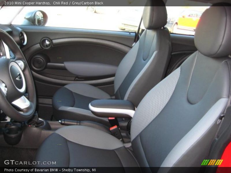Chili Red / Grey/Carbon Black 2010 Mini Cooper Hardtop