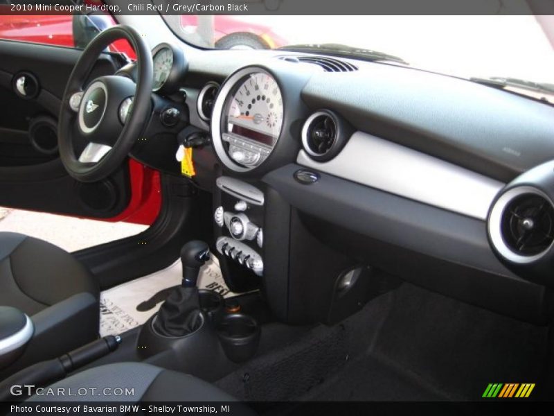Chili Red / Grey/Carbon Black 2010 Mini Cooper Hardtop