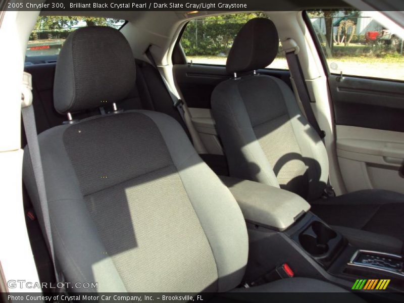Brilliant Black Crystal Pearl / Dark Slate Gray/Light Graystone 2005 Chrysler 300