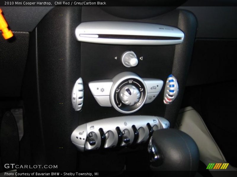 Chili Red / Grey/Carbon Black 2010 Mini Cooper Hardtop