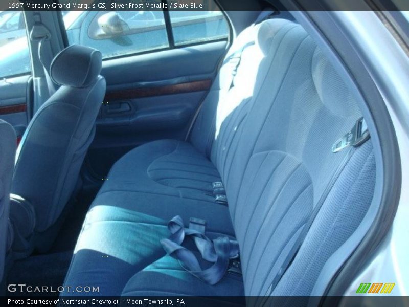 Silver Frost Metallic / Slate Blue 1997 Mercury Grand Marquis GS