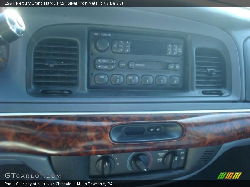 Silver Frost Metallic / Slate Blue 1997 Mercury Grand Marquis GS