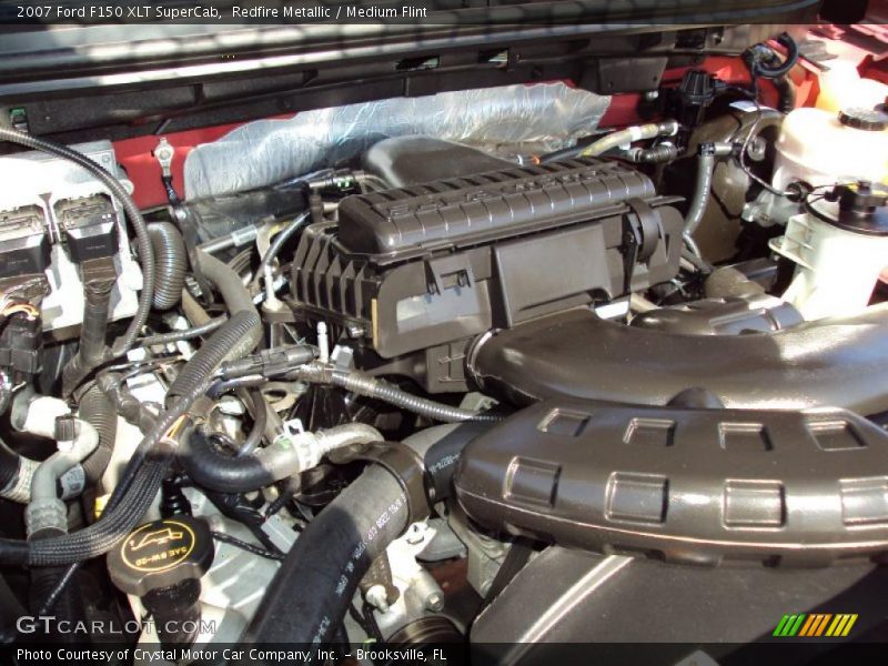 Redfire Metallic / Medium Flint 2007 Ford F150 XLT SuperCab