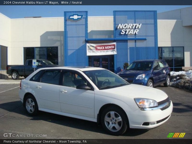 White / Neutral 2004 Chevrolet Malibu Maxx LT Wagon