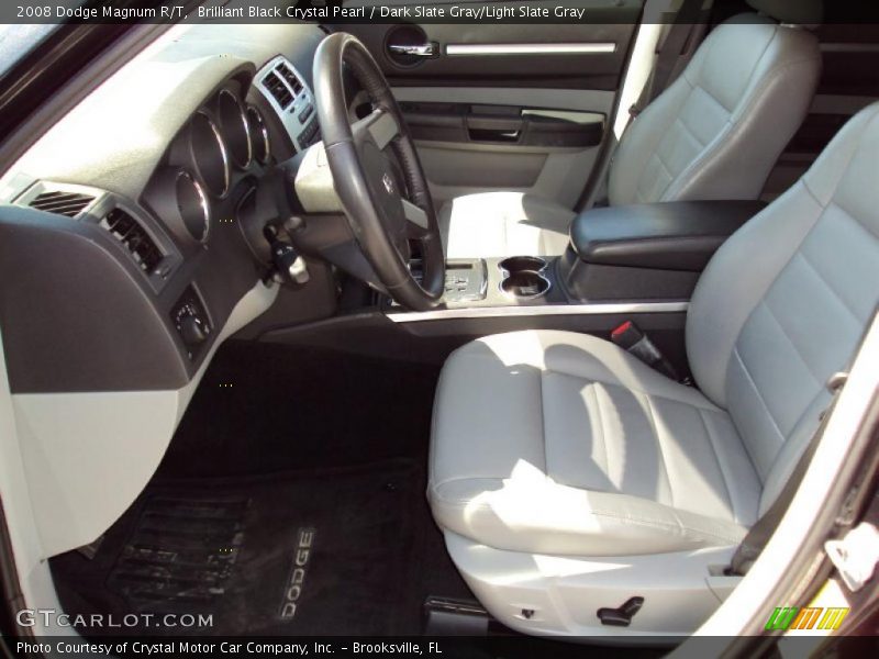 Brilliant Black Crystal Pearl / Dark Slate Gray/Light Slate Gray 2008 Dodge Magnum R/T