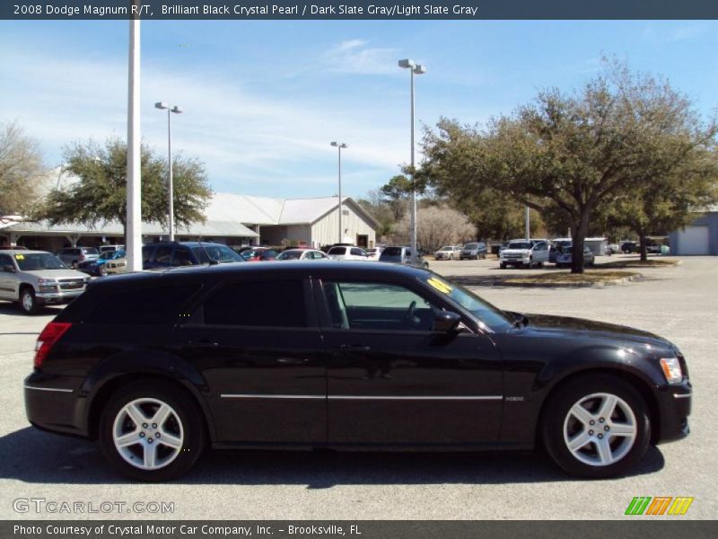Brilliant Black Crystal Pearl / Dark Slate Gray/Light Slate Gray 2008 Dodge Magnum R/T
