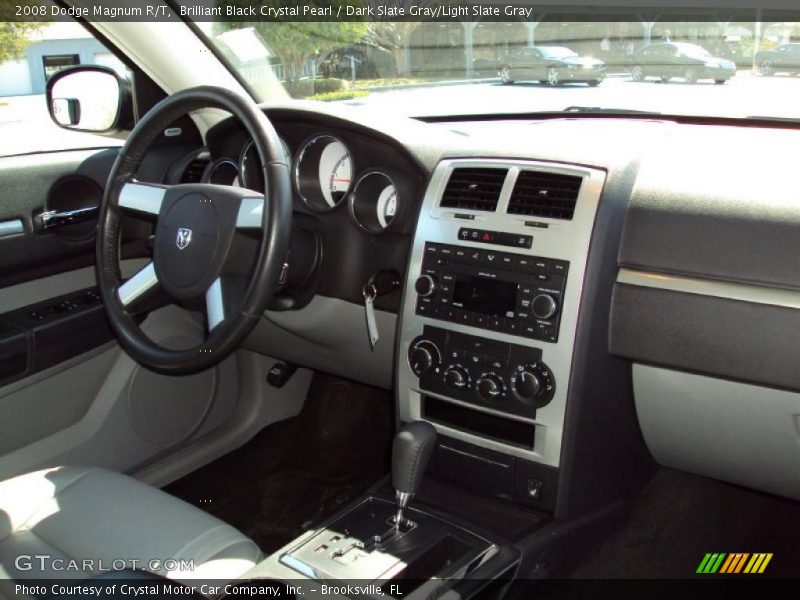 Brilliant Black Crystal Pearl / Dark Slate Gray/Light Slate Gray 2008 Dodge Magnum R/T