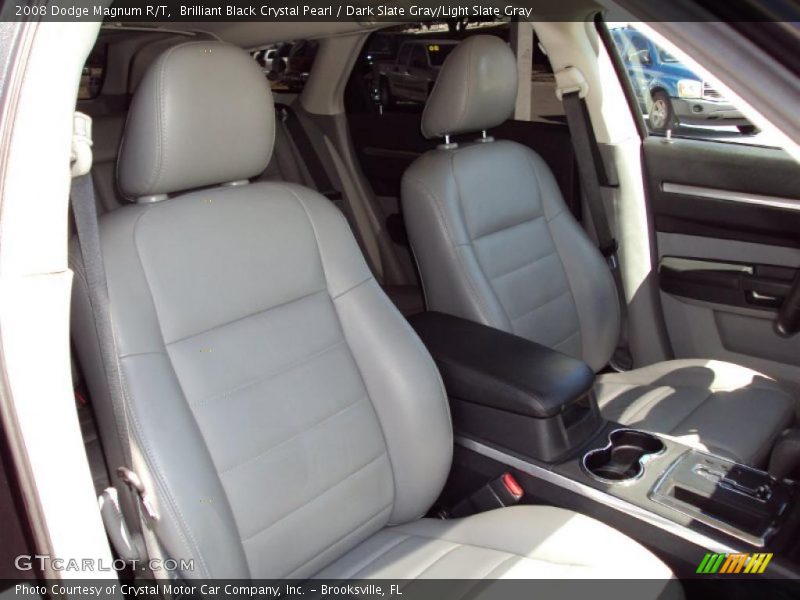 Brilliant Black Crystal Pearl / Dark Slate Gray/Light Slate Gray 2008 Dodge Magnum R/T