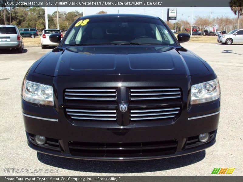 Brilliant Black Crystal Pearl / Dark Slate Gray/Light Slate Gray 2008 Dodge Magnum R/T