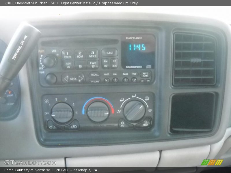 Light Pewter Metallic / Graphite/Medium Gray 2002 Chevrolet Suburban 1500
