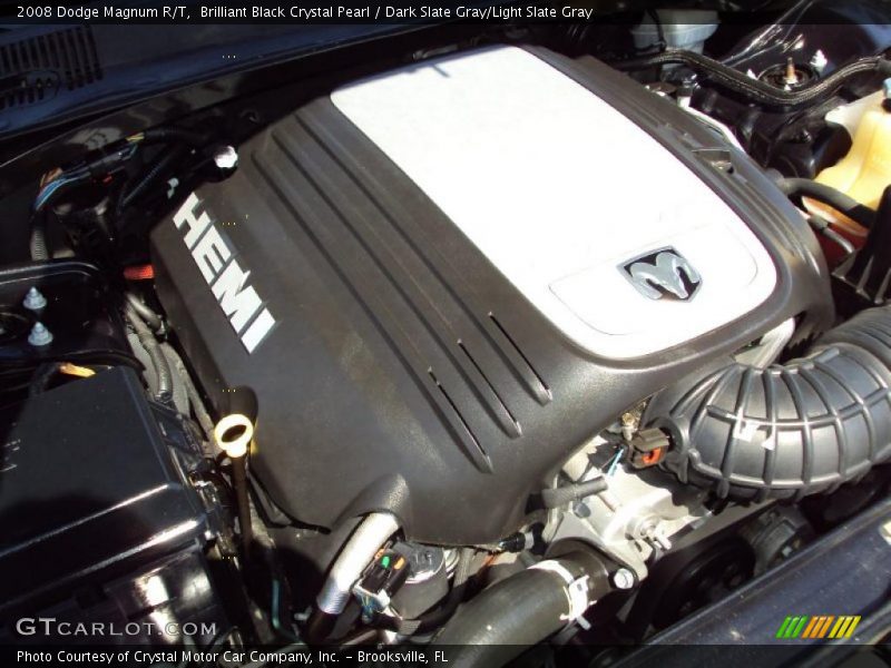 Brilliant Black Crystal Pearl / Dark Slate Gray/Light Slate Gray 2008 Dodge Magnum R/T