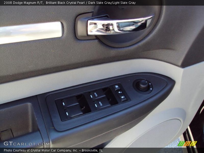 Brilliant Black Crystal Pearl / Dark Slate Gray/Light Slate Gray 2008 Dodge Magnum R/T