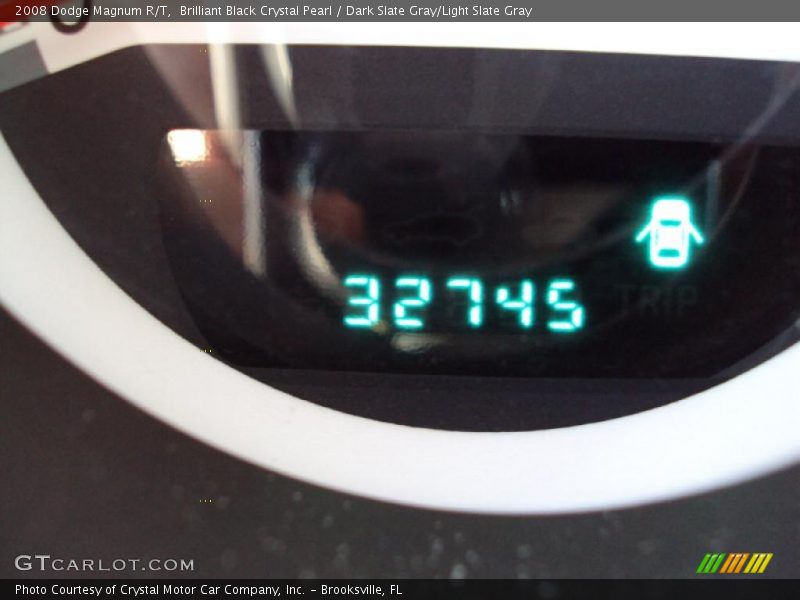 Brilliant Black Crystal Pearl / Dark Slate Gray/Light Slate Gray 2008 Dodge Magnum R/T