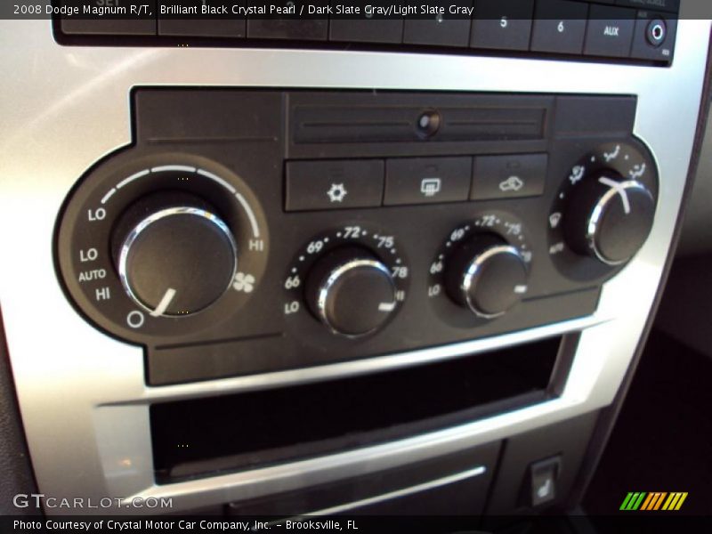 Brilliant Black Crystal Pearl / Dark Slate Gray/Light Slate Gray 2008 Dodge Magnum R/T