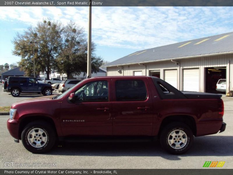 Sport Red Metallic / Ebony 2007 Chevrolet Avalanche LT