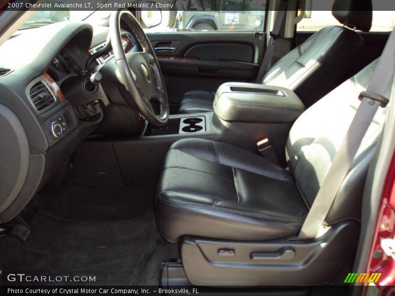 Sport Red Metallic / Ebony 2007 Chevrolet Avalanche LT