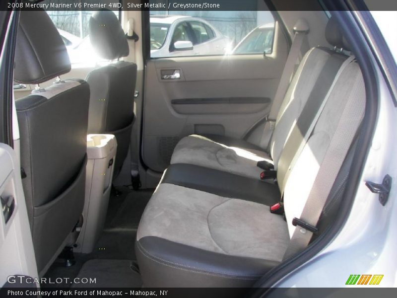 Silver Metallic / Greystone/Stone 2008 Mercury Mariner V6 Premier 4WD