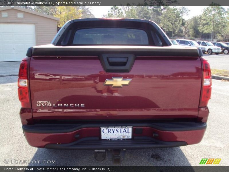 Sport Red Metallic / Ebony 2007 Chevrolet Avalanche LT