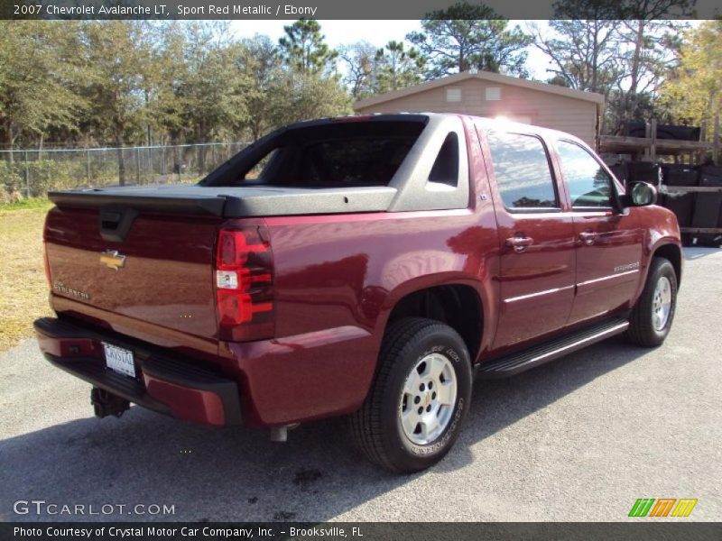 Sport Red Metallic / Ebony 2007 Chevrolet Avalanche LT