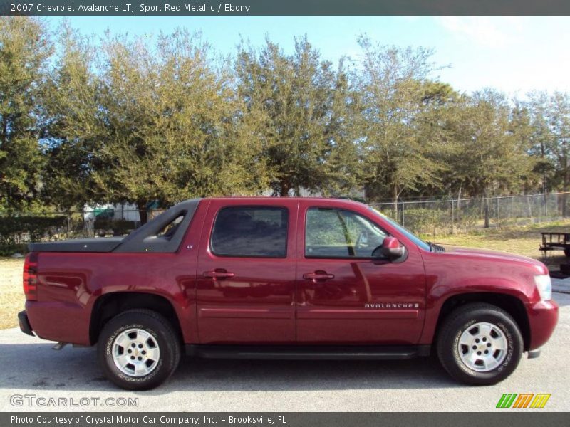 Sport Red Metallic / Ebony 2007 Chevrolet Avalanche LT