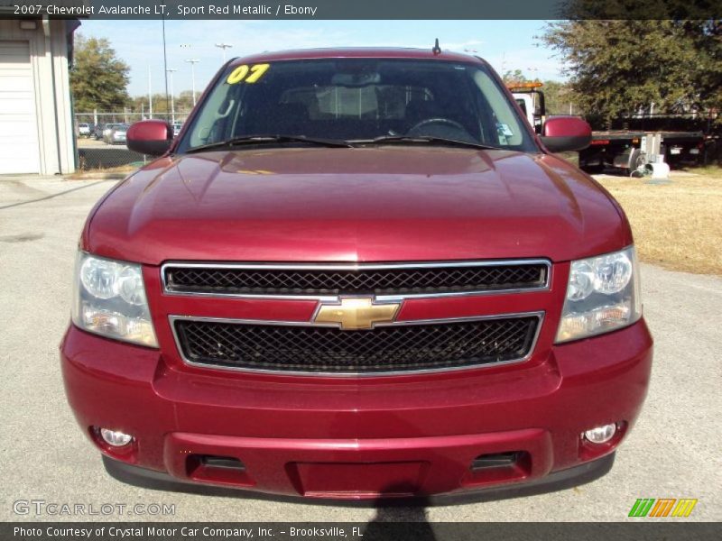 Sport Red Metallic / Ebony 2007 Chevrolet Avalanche LT