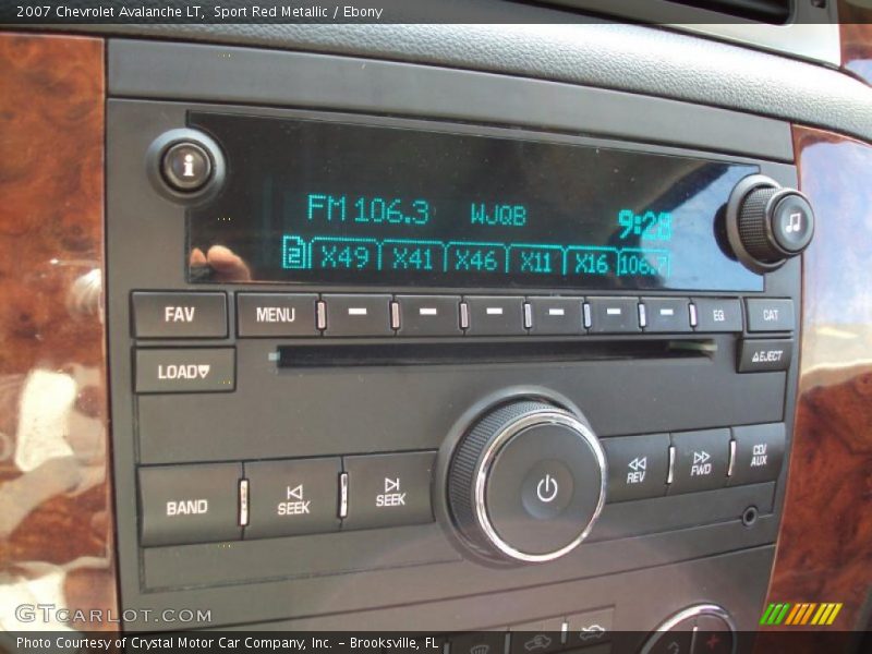 Sport Red Metallic / Ebony 2007 Chevrolet Avalanche LT