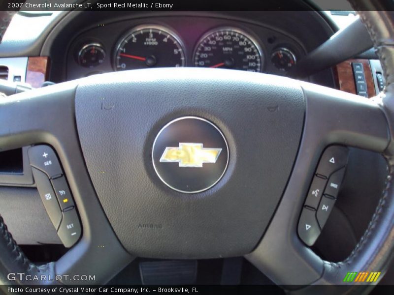 Sport Red Metallic / Ebony 2007 Chevrolet Avalanche LT