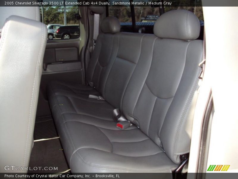 Sandstone Metallic / Medium Gray 2005 Chevrolet Silverado 3500 LT Extended Cab 4x4 Dually