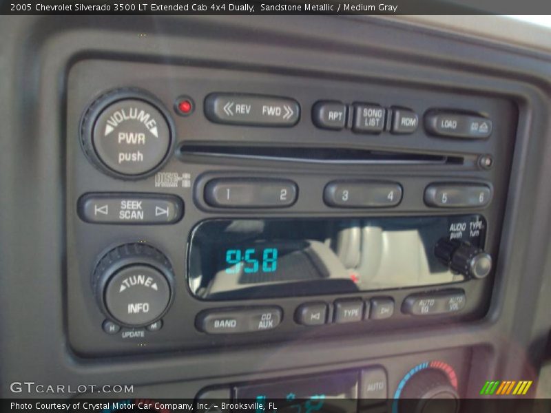 Sandstone Metallic / Medium Gray 2005 Chevrolet Silverado 3500 LT Extended Cab 4x4 Dually