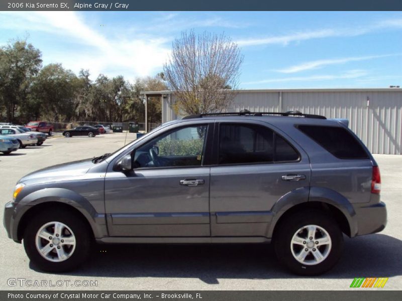 Alpine Gray / Gray 2006 Kia Sorento EX