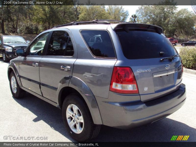 Alpine Gray / Gray 2006 Kia Sorento EX