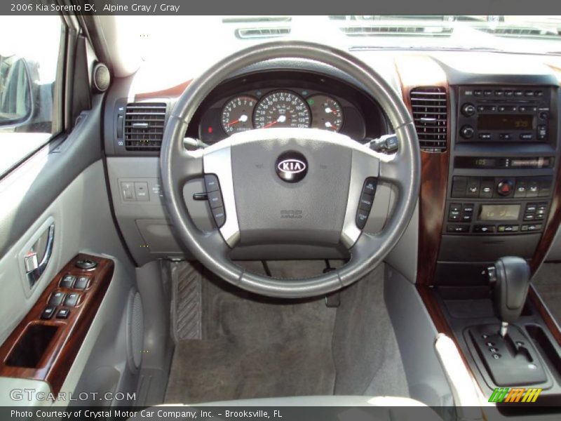Alpine Gray / Gray 2006 Kia Sorento EX