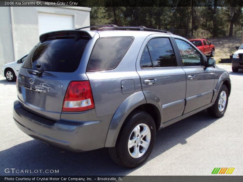 Alpine Gray / Gray 2006 Kia Sorento EX