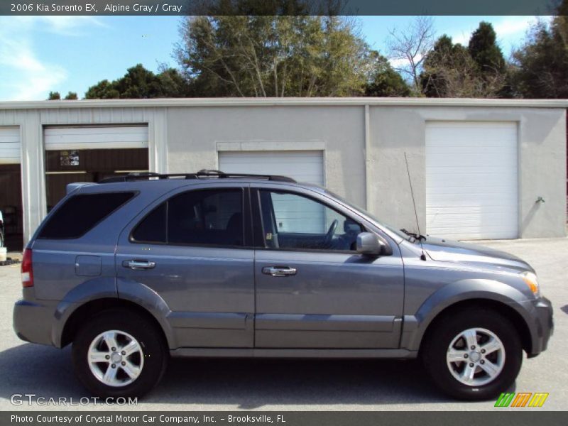 Alpine Gray / Gray 2006 Kia Sorento EX