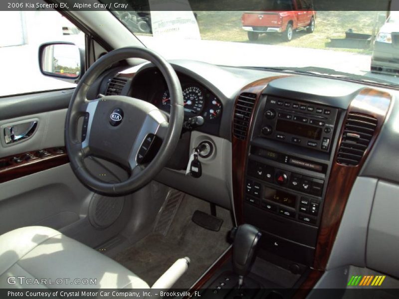 Alpine Gray / Gray 2006 Kia Sorento EX